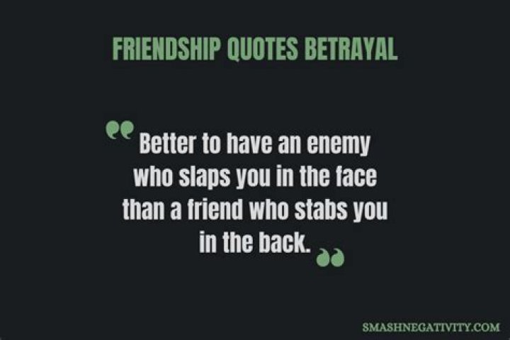 Heart-Wrenching Quotes To Uncover The Pain Of Betrayal In Friendship