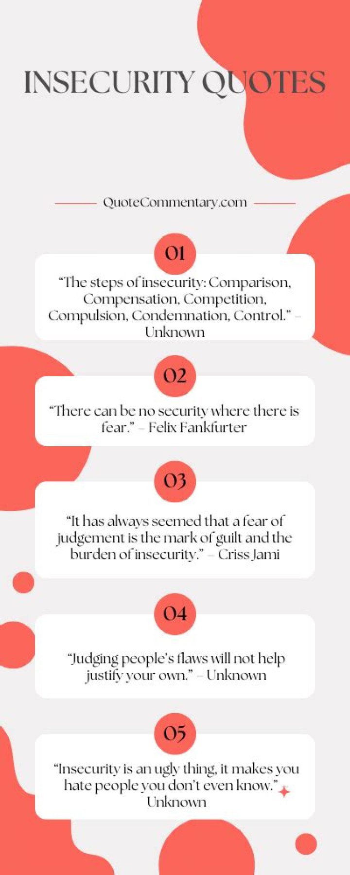 Uncover The Truth: Quotes On Insecurity's Grip