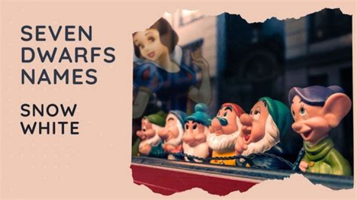 Discover The Enchanting Seven Dwarfs In "Snow White And The Seven Dwarfs"