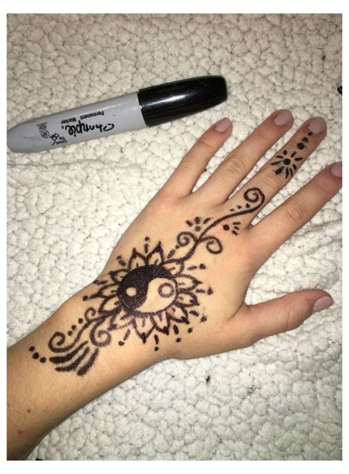 15 Dazzling Things To Draw On Your Hand For Self-Expression